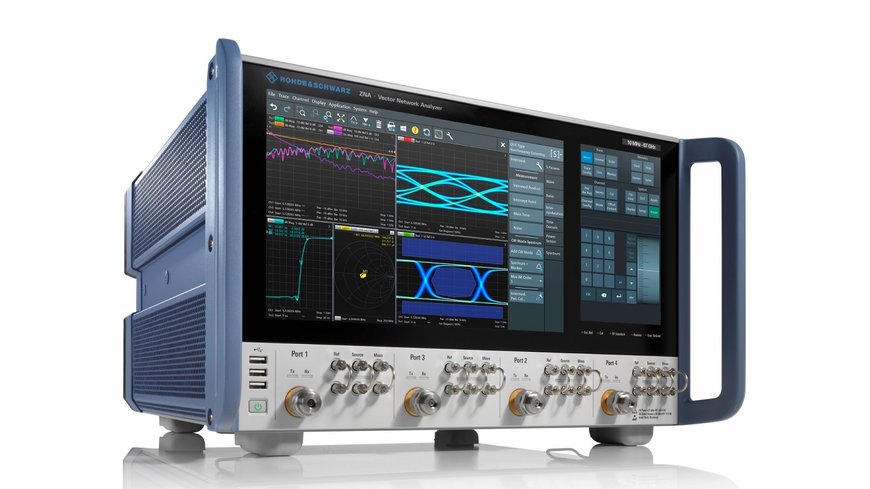 R&S ZNA Vektornetzwerkanalysatoren von Rohde & Schwarz mit neuen Modellen bis zu 67 GHz